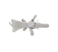 ZEPFJHE Juguete de peluche suave para masticar con forma de animal para perros con fabricante de ruido, masticable chirriante para masticadores agresivos, dentición y búsqueda, felpa suave para