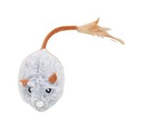 ZEPFJHE Juguete interactivo para gatos, juguete interactivo para felinos en interiores y exteriores, divertido, chirriante, impredecible, diseño realista