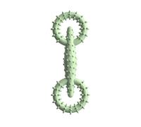 ZEPFJHE Juguete masticable para perros de goma para limpieza de dientes, masticadores agresivos, resistente al enriquecimiento de mascotas