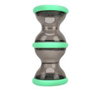 ZEPFJHE Juguete masticable para perros, forma de mancuerna, con fugas, alimentador lento, rompecabezas interactivo para entrenamiento de mascotas, juguete lento para perros