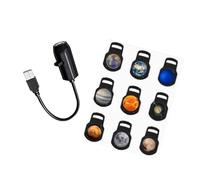 ZEPFJHE Lámpara de noche giratoria de 360 grados, proyector temático espacial, iluminación de ambientes de habitación, fácil de usar, luz de proyección LED