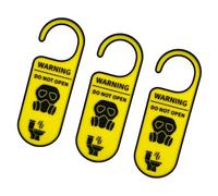 ZEPFJHE Letreros de puerta de baño con texto en inglés "Do Not Disturb Occupied", señal de privacidad, puertas de baño, advertencia, puertas abiertas, colgador abierto para colgar