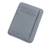 ZEPFJHE Lujosa y práctica cartera para tarjetas, tamaño conveniente para bolsillo o bolso, azul claro