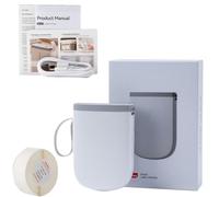 ZEPFJHE Máquina etiquetadora portátil D11 con cinta, impresora térmica de etiquetas D11, impresión adhesiva recargable