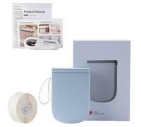 ZEPFJHE Máquina etiquetadora portátil D11 con cinta, impresora térmica de etiquetas D11, impresión adhesiva recargable