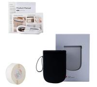 ZEPFJHE Máquina etiquetadora portátil D11 con cinta, impresora térmica de etiquetas D11, impresión adhesiva recargable