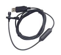 ZEPFJHE Micrófono de solapa con cable USB con construcción de metal, diseño ligero para voz en off, juegos, transmisión en vivo, micrófono USB para podcast