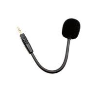 ZEPFJHE Micrófonos de repuesto para auriculares H2002d con reducciones de ruido de 3,5 mm, construcción de metal resistente al viento, micrófonos de metal para auriculares