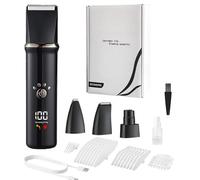 ZEPFJHE Molinillo portátil recargable por USB para caninos, juego de acción silenciosa, suave trituración, protector de seguridad, plan ergonómico, ABS permanente, ABS