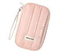 ZEPFJHE Monedero portátil de gran capacidad, elegante monedero, organizador de tarjetas, cartera simple para mujer, soporte de gran capacidad, funda portátil para cambio, a, Mass Beauty