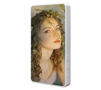 ZEPFJHE Monitor de cristal para teléfono, pantalla trasera de cámara inalámbrica, ABS para creadores y vloggers, pantalla de video y teléfono
