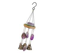 ZEPFJHE Nature Encouraged Calcedonia Metal Air Toll - Pieza decorativa para porche, ventana, coche, cristal, de lo contrario, habitación, estado de ánimo, Fengshui, calcedonia, peaje aéreo