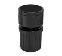 ZEPFJHE Núcleos de micrófono pequeños para transmisión de juegos, podcasting, cabezal de micrófono condensador con pastilla cardioide, micrófono negro de montaje de choque