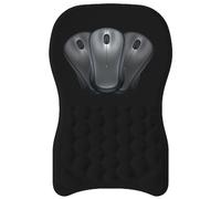 ZEPFJHE Office Mousepad con Soporte De Muñeca Masaje Ergonomic Gaming Desktop Pad WEL Rest Mat para La Computadora Portátil Masaje La Computadora Portátil Ratón