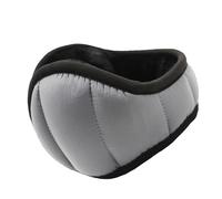 ZEPFJHE Orejeras gruesas y cálidas para mujeres y hombres, unisex, resistentes al viento, para actividades al aire libre, deportes, ciclismo, esquí, accesorios de felpa, Gris Claro, Talla única