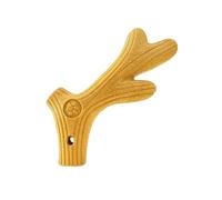ZEPFJHE Palo de masticar con forma de hueso de madera de pino indestructible para perros, juguete masticable de madera de pino para dientes de perro Heath Pet Supply palo de masticar
