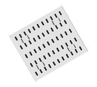 ZEPFJHE Panel organizador de pared multiusos para almacenamiento de habitación, resistente, baño, cocina, juegos, solución de espacio, montado en la pared, estación organizadora de escritorio