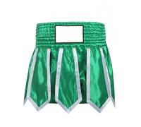 ZEPFJHE Pantalones cortos de entrenamiento resistentes a desgarros que mejoran la movilidad, de poliéster, para kickboxing y Muay Thai, pantalones cortos transpirables