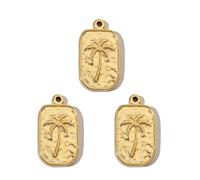 ZEPFJHE Paquete de 3 collares de corazón de acero inoxidable resistentes adecuados para proyectos y trajes elegantes de moda, accesorios de moda, talla única, como se describe, como se describe