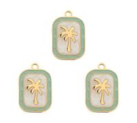 ZEPFJHE Paquete de 3 dijes de frutas con diseños de cerezas, elegantes colgantes inspirados en frutas, accesorios para joyería de moda, talla única, como se describe, como se describe