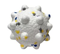 ZEPFJHE Pelota elástica para masticar para limpieza de dientes, juguete interactivo para perros, para razas grandes