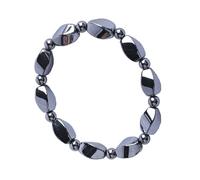 ZEPFJHE Perla giratoria unisex para aliviar la rigidez de la mano, cadena de mano de energía Terahercios, accesorio de cadena de muñeca para piel sensible