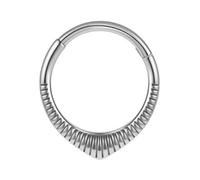 ZEPFJHE Piercing para el cuerpo y el tabique de la nariz, elegantes anillos de joyería para estilos individuales únicos y accesorios de perforación corporal de expresión, 10mm, como se describe, como