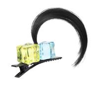 ZEPFJHE Pinza de dibujos animados con soporte para el pelo, horquillas delicadas para el pelo, accesorio para niñas y niños