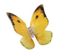 ZEPFJHE Pinza de pelo de mariposa de acrílico, pinza de pelo de mariposa elegante, accesorio de pelo de moda para niñas