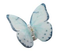 ZEPFJHE Pinza de pelo de mariposa de acrílico, pinza de pelo de mariposa elegante, accesorio de pelo de moda para niñas