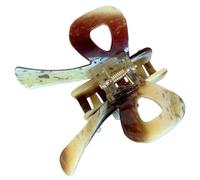 ZEPFJHE Pinza para el pelo para mujeres y niñas, con forma de lazo, pasadores, tocados, acetato, pinza de garra colorida, adorno de resorte