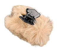 ZEPFJHE Pinza para el pelo suave, cómoda y segura, pinza artificial grande, cómoda y práctica