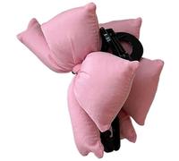 ZEPFJHE Pinza versátil para el pelo con lazo grande, hermosa decoración de lazo, ideal para reuniones de trabajo y citas, clip de felpa flocado