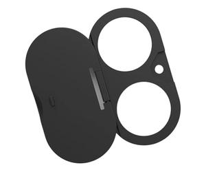 ZEPFJHE Protector de cámara trasera contra arañazos, sin huellas dactilares, para abrir la lente de privacidad, protector para teléfono 17 contra agentes