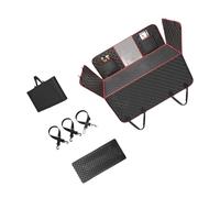 ZEPFJHE Protector para perro, protector contra arañazos, hamaca trasera para mascotas, para SUV, sedán, vehículo, protector de asiento para perro y mascota