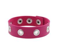 ZEPFJHE Pulsera de cuero para mano, joyería gótica, elegante correa de cuero única para mujer, hombre, pareja gótica, talla única, como se describe