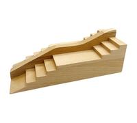 ZEPFJHE Rampas creativas de madera para monopatín, simulación realista, obstáculo de parque de patinaje para adultos y niños, entusiastas de desafíos, monopatín creativo, rampas de obstáculos