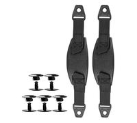 ZEPFJHE Sandalias de playa con agujero ajustable, correa trasera, sandalias de playa, cordones desmontables, tacón, Black, Talla única