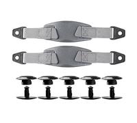 ZEPFJHE Sandalias de playa con agujero ajustable, correa trasera, sandalias de playa, cordones desmontables, tacón, gris, Talla única