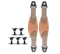 ZEPFJHE Sandalias de playa con agujero ajustable, correa trasera, sandalias de playa, cordones desmontables, tacón, Brown, Talla única