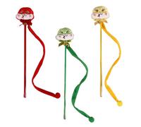 ZEPFJHE Snake Mascotas Caña de burlarse para divertirse juego interactivo gatitos varita juguete felinos fitness pesca varita juguete divertido ejercicio al aire libre gatos jugar