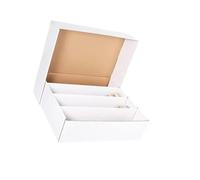 ZEPFJHE Solución de almacenamiento de tarjetas para juegos coleccionables con 4 rejillas reciclables para tarjetas de juego TCG