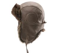 ZEPFJHE Sombrero de trampero grueso de Ushanka, gorro cálido de invierno al aire libre, accesorio de disfraz cálido de gran tamaño, gorro de invierno con forro polar para mujer, AA., single cap