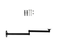 ZEPFJHE Soporte de proyección ajustable con brazos de extensión, rotación horizontal de 360 grados, soporte de cámara de metal, brazo articulado