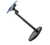 ZEPFJHE Soporte para smartphone con visualización de 360 grados y elevable, color negro B | Control de altura con columna telescópica para transmitir llamadas, clases en línea y estudio de trabajo, uso diario