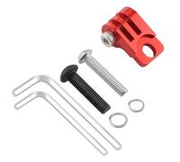 ZEPFJHE Soporte plegable para cámara deportiva, luz de bicicleta, adaptador de montaje de lámpara de iluminación, base de computadora, soporte plegable duradero para luz de bicicleta