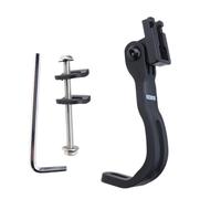 ZEPFJHE Soporte universal de luz de ciclismo, soporte de extensión estable para horquilla de bicicleta para posicionamiento estable de cámara de acción, soporte de horquilla a prueba de golpes
