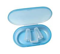 ZEPFJHE Tapones de silicona para la nariz, protección impermeable, tapón de nariz para piscina con caja de almacenamiento para piscina, playa y actividades de buceo, clip de natación