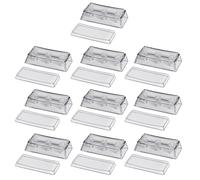 ZEPFJHE Teclados de alta transparencia, 500 millones de pruebas de prensa, escritura suave para juegos, mejora la retroiluminación 1U/teclas de transparencia