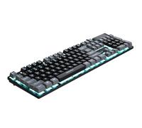 ZEPFJHE Teclados retroiluminados para juegos para PC con sensación mecánica y teclados ergonómicos para jugadores